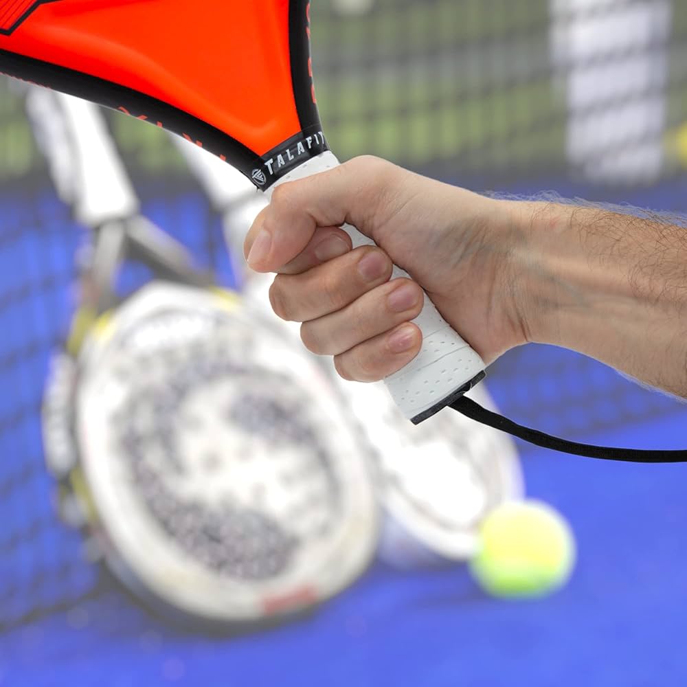 Surgrip Padel Blanc Antidérapant – Haute Adhérence Packs 3 / 6 / 12 - GRIPVANTA